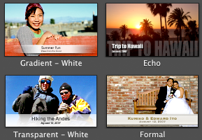 iMovie Titles